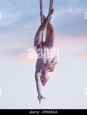 24. Juni 2023 London, Großbritannien. Pink - in der Luft - Live at British Summer Time - Hyde Park Credit: Graham Tarrant/Alamy Live News Stockfoto