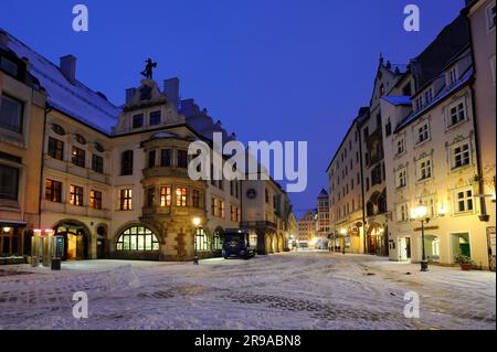 Hofbraeuhaus am Platzl, Bierhalle, München, Oberbayern, Bayern, Deutschland, Europa Stockfoto