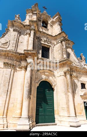 Die Kirche Chiesa Madre in Buscemi, Sizilien Stockfoto