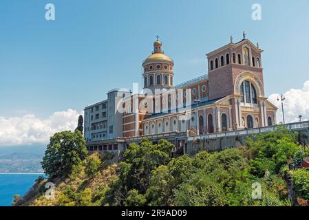 Das Heiligtum von Tindari in Sizilien, Italien Stockfoto