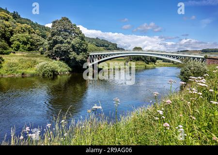 Bigsweir Bridge, Wye Valley, Monmouthshire. Stockfoto