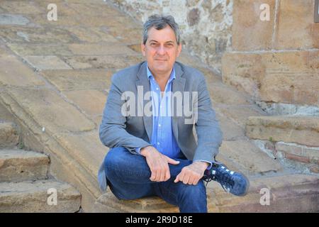 Enna, Enna. 17. Juni 2023. *SONDERGEBÜHR* Mario Calabsti. Enna, Ortigia Book Festival 2023. Kredit: Unabhängige Fotoagentur/Alamy Live News Stockfoto