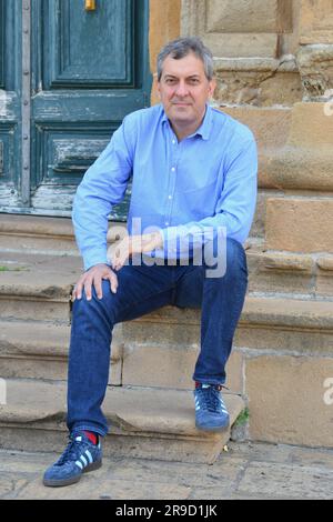 Enna, Enna. 17. Juni 2023. *SONDERGEBÜHR* Mario Calabsti. Enna, Ortigia Book Festival 2023. Kredit: Unabhängige Fotoagentur/Alamy Live News Stockfoto