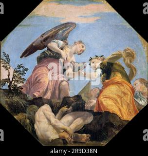 Allegorie der Liberalen Künste Veronese (Paolo Cagliari) (1528-1588) Stockfoto