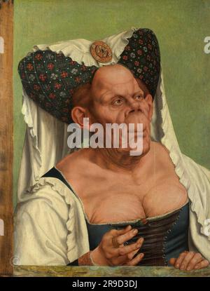 Quinten Massys - eine alte Frau (die hässliche Herzogin) с1513 Stockfoto