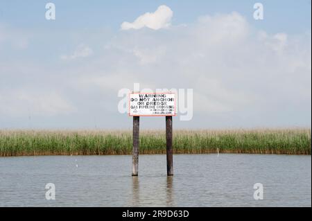 Deepwater Horizion Ölpest Stockfoto