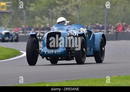 Gareth Burnett, Alta Sports, The Mad Jack for Pre-war Sports Cars, ein 45-minütiges Rennen für legendäre Vorkriegs-Autos, viele aus den 1920er und 30er Jahren, Stockfoto