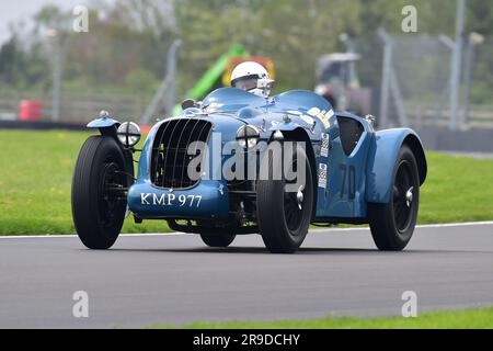 Gareth Burnett, Alta Sports, The Mad Jack for Pre-war Sports Cars, ein 45-minütiges Rennen für legendäre Vorkriegs-Autos, viele aus den 1920er und 30er Jahren, Stockfoto