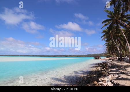 Aitutaki Lagoon - Cookinseln in Neuseeland Stockfoto