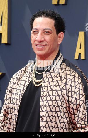 25. Juni 2023, Los Angeles, CA, USA: LOS ANGELES - 25. JUNI: Kid Capri bei den 2023 BET Awards Ankunft im Microsoft Theater am 25. Juni 2023 in Los Angeles, CA (Kreditbild: © Kay Blake/ZUMA Press Wire) NUR REDAKTIONELLE VERWENDUNG! Nicht für den kommerziellen GEBRAUCH! Stockfoto