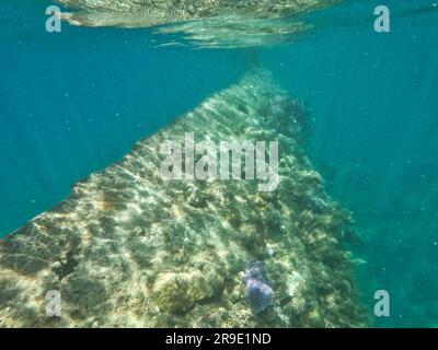 Japanisches Schiffswrack, Coron-Inseln, Palawan, Philippinen, Asien Stockfoto