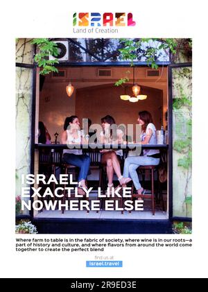 Food&Wine Ausgabe des Sommermagazins Juni 2023, USA Stockfoto