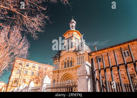 Das heilige Herz der Töchter der Jesus-Schule in Salamanca, Spanien. Stockfoto