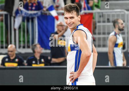 Yuri Romano (Italien). Volleyball-Weltmeisterschaft 2022. Viertelfinale Stockfoto