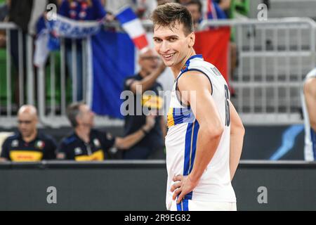 Yuri Romano (Italien). Volleyball-Weltmeisterschaft 2022. Viertelfinale Stockfoto