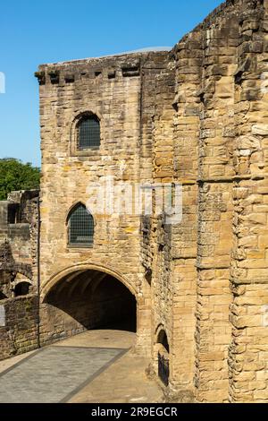 Dunfermline Palace und Abbey Überreste des Refektoriums, Fife, Schottland Stockfoto