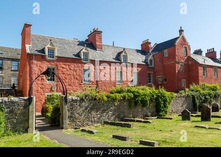 Abbot House, Dunfermline, Schottland. Stockfoto