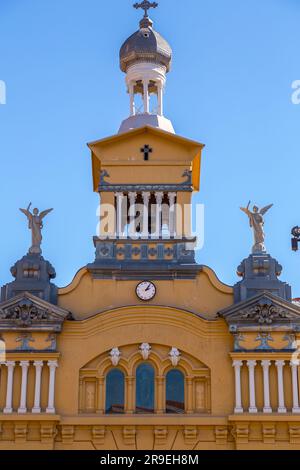 Salamanca, Spanien-20. FEBRUAR 2022: Heiliges Herz der Töchter der Jesus-Schule in Salamanca, Spanien. Stockfoto