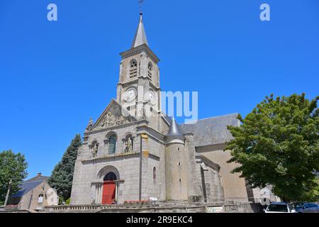 Das malerische Dorf Quarre les Tombes im Stadtteil Morvan, Yonne FR Stockfoto