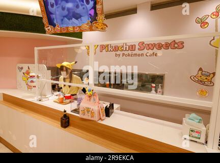 POKEMON CAFE IKEBUKURO, TOKIO Stockfoto