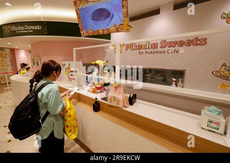 POKEMON CAFE IKEBUKURO, TOKIO Stockfoto