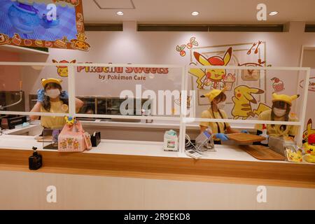 POKEMON CAFE IKEBUKURO, TOKIO Stockfoto