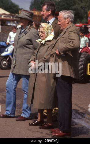 12. Mai 2007 The Queen bei der Royal Windsor Horse Show Foto aus dem Henshaw-Archiv Stockfoto