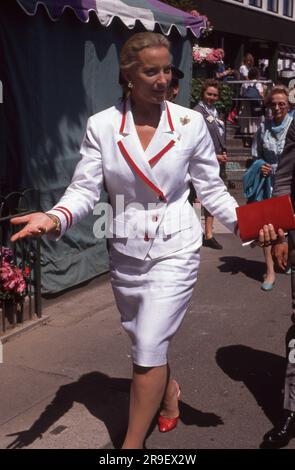 8. Juli 1990 Prinzessin Michael of Kent Foto vom Henshaw Archive Stockfoto