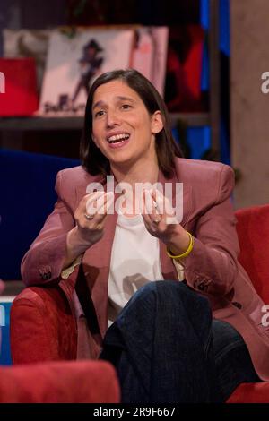 Rom, Italien. 26. Juni 2023. Rom, Rai Teulada Studios, TV-Show „Today is another day“. Bild: Elly Schlein Credit: Unabhängige Fotoagentur/Alamy Live News Stockfoto