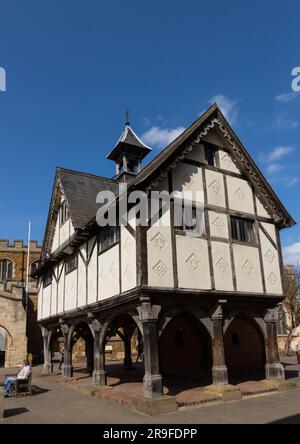 Das alte Gymnasium, Market Harborough, Leicestershire, England, UK Stockfoto