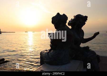 Triest - Friaul-Julisch Venetien (Italien) Stockfoto