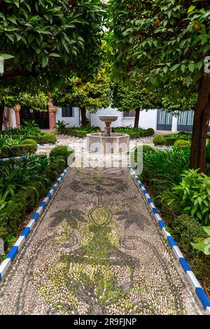 Museum von Romero de Torres auf der Plaza del Potro in Cordoba, Spanien. Stockfoto