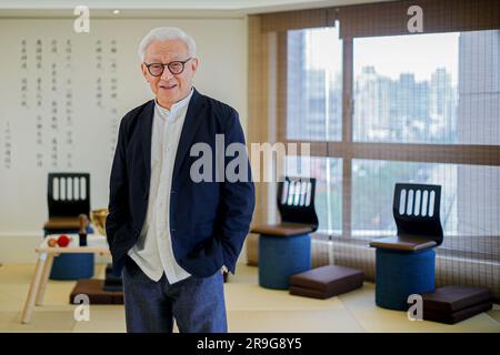 Taiwan. 13. September 2022. Robert Tsao ist ein taiwanesischer Geschäftsmann, der am besten als Gründer der United Microelectronics Corporation bekannt ist. Kredit: Daniel Ceng Shou-Yi/ZUMA Wire Press/ZUMAPRESS.com/Alamy Live News Stockfoto