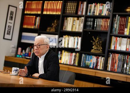 Taiwan. 13. September 2022. Robert Tsao ist ein taiwanesischer Geschäftsmann, der am besten als Gründer der United Microelectronics Corporation bekannt ist. Kredit: Daniel Ceng Shou-Yi/ZUMA Wire Press/ZUMAPRESS.com/Alamy Live News Stockfoto