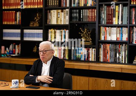 Taiwan. 13. September 2022. Robert Tsao ist ein taiwanesischer Geschäftsmann, der am besten als Gründer der United Microelectronics Corporation bekannt ist. Kredit: Daniel Ceng Shou-Yi/ZUMA Wire Press/ZUMAPRESS.com/Alamy Live News Stockfoto