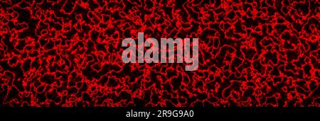 Wunderschöner abstrakter Fantasie-Raum. Dunkler Hintergrund mit fraktaler Textur. 3D Abbildung Stockfoto