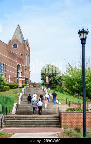 Macon Georgia, Mercer University Campus private Forschung, University Center Center Stockfoto