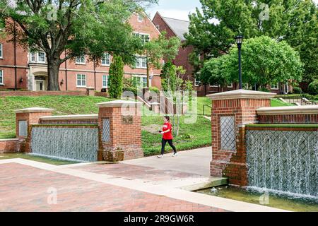 Macon Georgia, Mercer University Campus private Forschung, Cruz Plaza Stockfoto