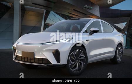 Der Rising Auto R7-Electric SUV aus China Stockfoto