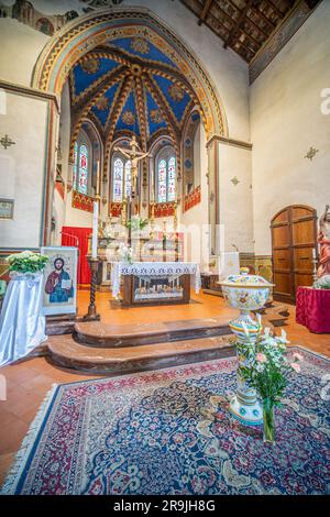 San Francesco Kirche in Deruta Keramikstadt, Umria Italien Stockfoto