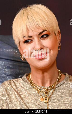 Paris, Frankreich. 26. Juni 2023. Katrina Patchett nimmt am 26. Juni 2023 im französischen Paris an der Premiere „Indiana Jones and the Dial of Destiny“ im Le Grand Rex Teil. Kredit: Victor Joly/Alamy Live News Stockfoto