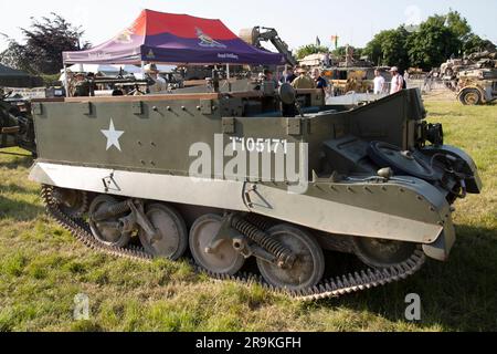 Universal Carrier T16 Mark 1 oder Carrier T16. Tankfest 23, Bovington, Großbritannien Stockfoto