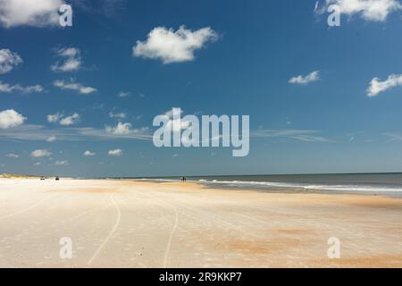 Anastasia Beach in der Nähe von Saint Augustine in Florida Stockfoto