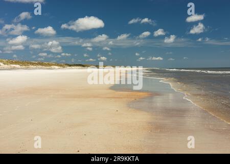 Anastasia Beach in der Nähe von Saint Augustine in Florida Stockfoto