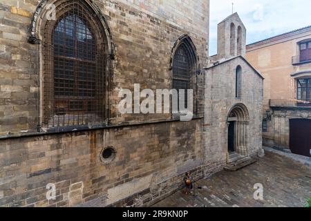 Barcelona, Spanien, 13. Juni 2023. Kapelle Santa Lucia in der Stadt Barcelona, Katalonien. Stockfoto