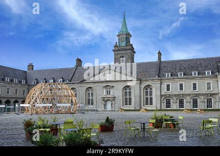 Royal Hospital, Kilmainham, erbaut im 17. Jahrhundert, wird jetzt vom Irish Museum of Modern Art genutzt Stockfoto