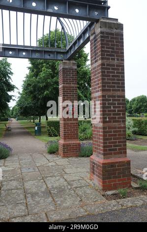 Broadway Gardens, Letchworth Garden City, Hertfordshire Stockfoto