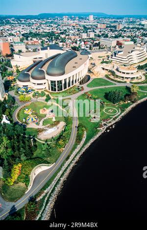 Luftaufnahme von Ottawa und Umgebung, Ontario, Kanada Stockfoto