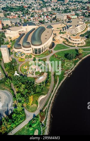 Luftaufnahme von Ottawa und Umgebung, Ontario, Kanada Stockfoto