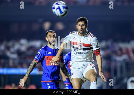 Sao Paulo, Brasilien. 27. Juni 2023. SP - SAO PAULO - 06/27/2023 - COPA SUL-AMERICANA 2023, SAO PAULO X TIGRE - Calleri-Spieler von Sao Paulo während eines Spiels gegen Tigre im Morumbi Stadion für die Copa Sudamericana Championship 2023. Foto: Marcello Zambrana/AGIF/Sipa USA Kredit: SIPA USA/Alamy Live News Stockfoto